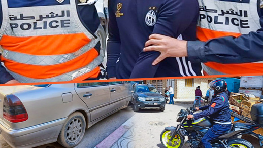 عناصر فرقة الدراجين بالناظور تعتقل مبحوثا عنه في قضية محاولة القتل عناصر فرقة الدراجين بالناظور تعتقل مبحوثا عنه في قضية محاولة القتل