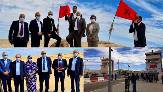 ضمنهم برلماني الدريوش عبد الله البوكيلي.. وفد برلماني رفيع يقوم بزيارة دعم للعيون والداخلة ومعبر الكركرات ضمنهم برلماني الدريوش عبد الله البوكيلي.. وفد برلماني رفيع يقوم بزيارة دعم للعيون والداخلة ومعبر الكركرات