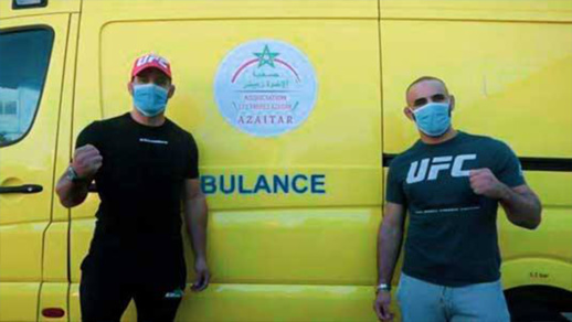 جمعية المقاتلين العالميين "أبو زعيتر" تقدم هبة لمندوبية وزارة الصحة بإقليم كرسيف