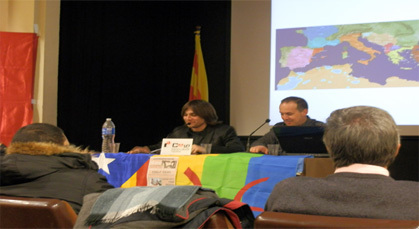 الأمازيغ في كاتالونيا يحيون الذكرى الخمسينية لوفاة عبد الكريم الخطابي الأمازيغ في كاتالونيا يحيون الذكرى الخمسينية لوفاة عبد الكريم الخطابي