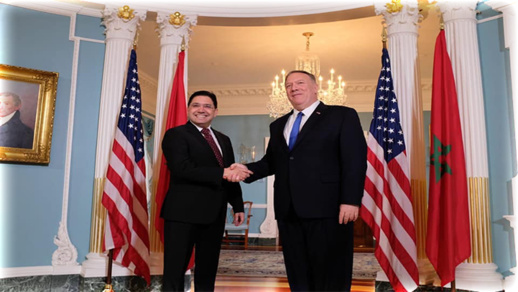 بومبيو: المغرب نموذج للتسامح و"الحكم الذاتي" هو الإطار المناسب لحل النزاع المفتعل في الصحراء المغربية بومبيو: المغرب نموذج للتسامح و"الحكم الذاتي" هو الإطار المناسب لحل النزاع المفتعل في الصحراء المغربية