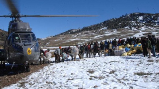 سكان مناطق الرّيف النائية يترقبون حملات إغاثة لمساعدتهم على مواجهة موجة البرد والثلوج سكان مناطق الرّيف النائية يترقبون حملات إغاثة لمساعدتهم على مواجهة موجة البرد والثلوج