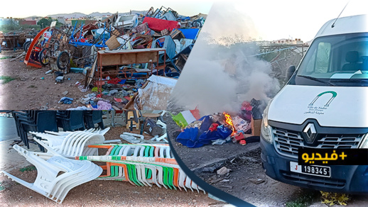 شاهدوا.. المحجز الجماعي بالناظور مقبرة أملاك المخالفين للقانون شاهدوا.. المحجز الجماعي بالناظور مقبرة أملاك المخالفين للقانون