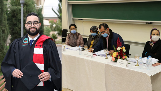 رشحت لتنال أحسن جائزة.. ابن الناظور "مهدي سهلا" يناقش أطروحته لنيل دكتوراه في الطب بكلية الطب والصيدلة بوجدة رشحت لتنال أحسن جائزة.. ابن الناظور "مهدي سهلا" يناقش أطروحته لنيل دكتوراه في الطب بكلية الطب والصيدلة بوجدة