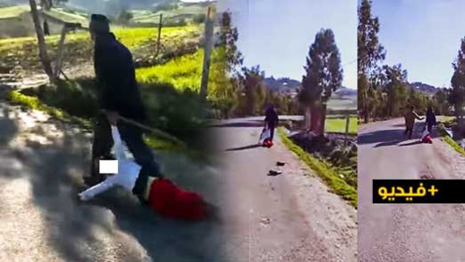 شاهدوا.. "جدّ" يعذب حفيدته بطريقة وحشية وصادمة بعد أن "جرجرها" في الشارع العام شاهدوا.. "جدّ" يعذب حفيدته بطريقة وحشية وصادمة بعد أن "جرجرها" في الشارع العام