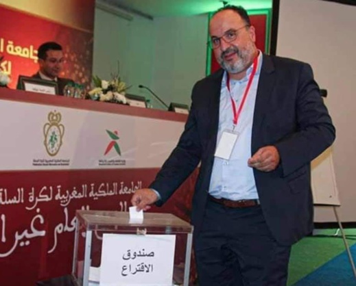 انتخاب الناظوري مصطفى أوراش رئيسا للجامعة الملكية المغربية لكرة السلة