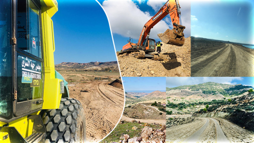 البنيات التحتية الطرقية ببني شيكر تتعزز بفضل إعطاء انطلاقة أشغال عدد من المشاريع الطرقية البنيات التحتية الطرقية ببني شيكر تتعزز بفضل إعطاء انطلاقة أشغال عدد من المشاريع الطرقية