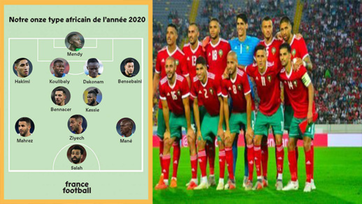 فرانس فوتبول تختار "الحكيمين" زياش وأشرف في التشكيلة الإفريقية المثالية في 2020 فرانس فوتبول تختار "الحكيمين" زياش وأشرف في التشكيلة الإفريقية المثالية في 2020