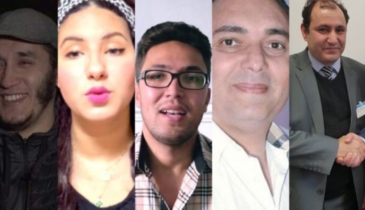 تعرّف على الأشخاص الذين تابعتهم جهزة الأمن المغربية الثلاثة بـ"سبّ" المؤسسات السيادية الوطنية