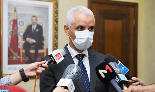 وزير الصحة يدعو المغاربة إلى الالتزام التام بالإجراءات الاحترازية خلال حملة التلقيح ضد كورونا وزير الصحة يدعو المغاربة إلى الالتزام التام بالإجراءات الاحترازية خلال حملة التلقيح ضد كورونا
