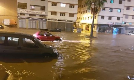 ليدك تخرج عن صمتها بعد فيضانات الدار البيضاء