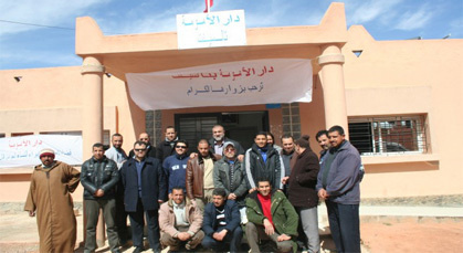 شحنة من المساعدات استهدفت المعوزين بمدينة تـالسينت شحنة من المساعدات استهدفت المعوزين بمدينة تـالسينت