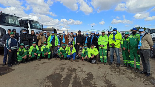 إجتماع بين ممثلي شركة "النظاقة" بالناظور والمكتب النقابي للعمال يفضي إلى تعليق الإضراب المقرر إجتماع بين ممثلي شركة "النظاقة" بالناظور والمكتب النقابي للعمال يفضي إلى تعليق الإضراب المقرر