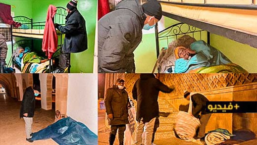 باشا مدينة العروي يطلق حملة لإيواء المشردين والأشخاص بدون مأوى من موجة البرد القارس