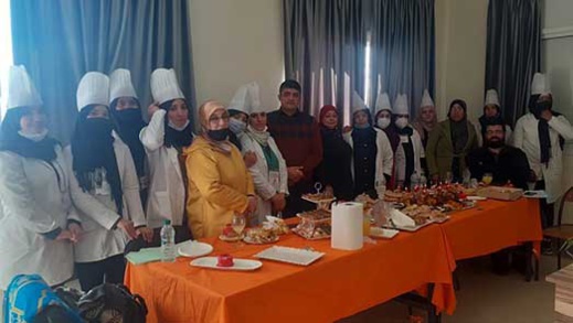 تخرج الفوج الثاني من ورشة الخاصة بالخياطة والطبخ بجماعة بوعرك