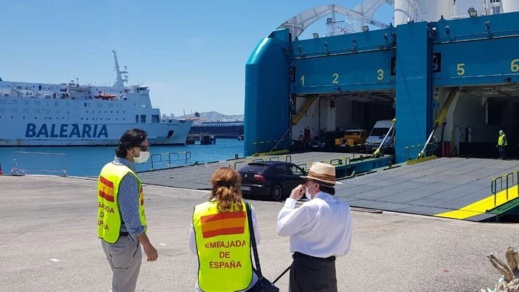 السفارة الإسبانية بالمغرب تعلن تنظيم رحلة بحرية جديدة نحو إسبانيا السفارة الإسبانية بالمغرب تعلن تنظيم رحلة بحرية جديدة نحو إسبانيا