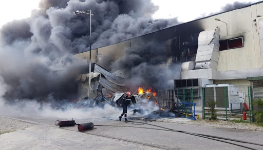 حريق مهول في معمل للنسيج بطنجة يخلف إصابات وخسائر مادية فادحة