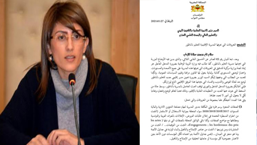 النائبة البرلمانية ليلى أحكيم تكشف "خروقات كارثية" بمديرية التعليم بالناظور النائبة البرلمانية ليلى أحكيم تكشف "خروقات كارثية" بمديرية التعليم بالناظور