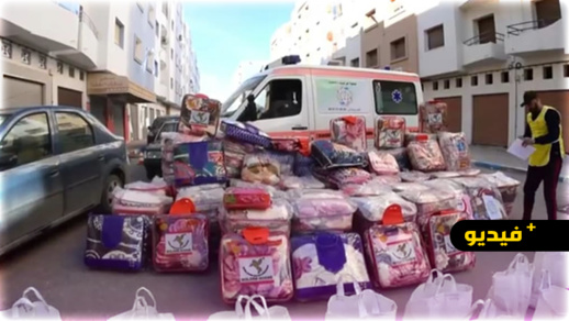 مبادرة الدفئ لجمعية حق اليتيم والضعيف تستهدف عشرات الأسر المعوزة بجبال تمسمان مبادرة الدفئ لجمعية حق اليتيم والضعيف تستهدف عشرات الأسر المعوزة بجبال تمسمان