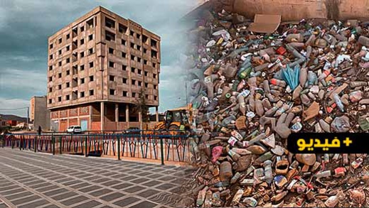 شاهدوا.. تراكم الأزبال يتسبب في اختناق قنطرة على الطريق بين الناظور وأزغنغان شاهدوا.. تراكم الأزبال يتسبب في اختناق قنطرة على الطريق بين الناظور وأزغنغان