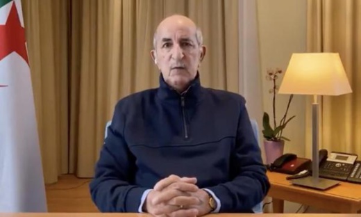 أول ظهور للرئيس الجزائري تبون بعد مضاعفات كورونا أول ظهور للرئيس الجزائري تبون بعد مضاعفات كورونا