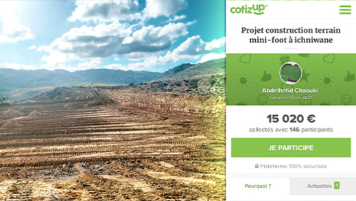 برافو.. حملة شعبية بدوار اشنيوان بتمسمان لبناء ملعب القرب برافو.. حملة شعبية بدوار اشنيوان بتمسمان لبناء ملعب القرب