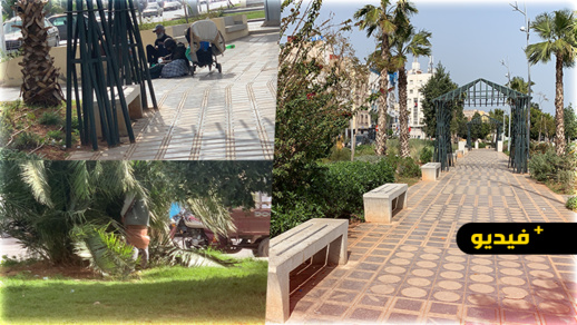 حديقة 3 مارس وسط الناظور تتحول إلى مأوى للمتشردين ومطرحاً للأزبال حديقة 3 مارس وسط الناظور تتحول إلى مأوى للمتشردين ومطرحاً للأزبال