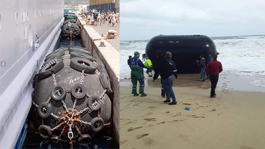 جسم غريب بشاطئ "الريفيين" يستنفر السلطات جسم غريب بشاطئ "الريفيين" يستنفر السلطات