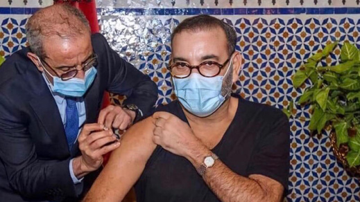 الملك "محمد السادس"  يتلقى الجرعة الثانية من اللقاح الصيني ضد فيروس "كورونا"
