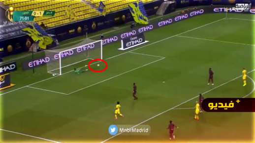 شاهدوا.. الريفي نور الدين أمرابط يسجل في بطولة كأس خادم الحرمين الشريفين شاهدوا.. الريفي نور الدين أمرابط يسجل في بطولة كأس خادم الحرمين الشريفين