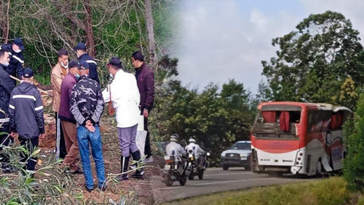 قتيلتين وجرحى إثر حادثة انقلاب حافلة للمسافرين