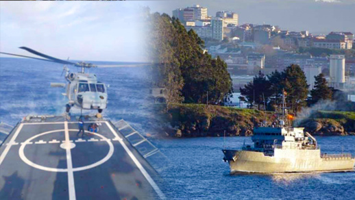 الجيش الاسباني يعزز من مراقبته لمياه مليلية على بعد أمتار من الناظور الجيش الاسباني يعزز من مراقبته لمياه مليلية على بعد أمتار من الناظور