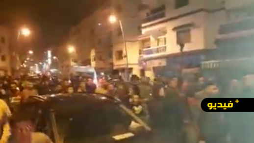 شاهدوا.. مسيرات حاشدة شمال المغرب بعد منعهم من الصلاة  بالمساجد