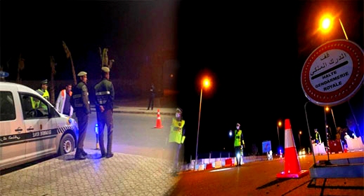 عناصر الدرك الملكي بقرية أركمان تفرض تدابير مشددة لفرض احترام حظر التجوال الليلي عناصر الدرك الملكي بقرية أركمان تفرض تدابير مشددة لفرض احترام حظر التجوال الليلي