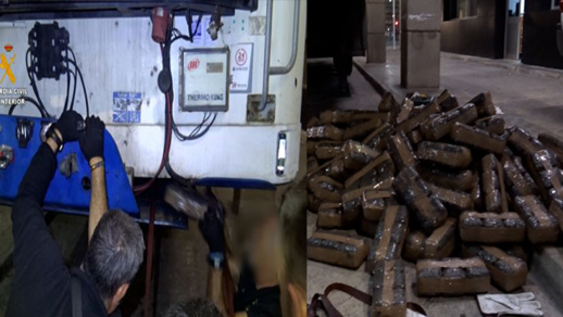 بالصور.. حجز كميات كبيرة من المخدرات بمالغا الإسبانية قادمة من مدينة مليلية بالصور.. حجز كميات كبيرة من المخدرات بمالغا الإسبانية قادمة من مدينة مليلية