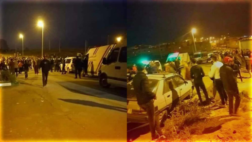 مصلون يتمردون على السلطات بإقامة صلاة التراويح في الشارع العام مصلون يتمردون على السلطات بإقامة صلاة التراويح في الشارع العام