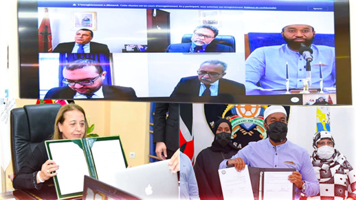 برئاسة سفير المغرب.. التوقيع على اتفاقية شراكة بين مجلس جهة طنجة الحسيمة ومقاطعة مومباسا الكينية برئاسة سفير المغرب.. التوقيع على اتفاقية شراكة بين مجلس جهة طنجة الحسيمة ومقاطعة مومباسا الكينية