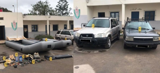 الشرطة القضائية تداهم منزلا بسلوان وتعتقل متزعما لشبكة الهجرة السرية وتحجز لديه سيارات وزوارق مطاطية الشرطة القضائية تداهم منزلا بسلوان وتعتقل متزعما لشبكة الهجرة السرية وتحجز لديه سيارات وزوارق مطاطية