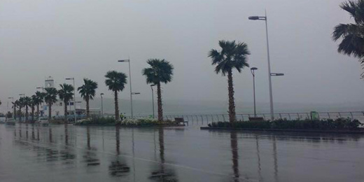 استمرار انخفاض درجة الحرارة بجهة الشرق وأمطار متفرقة بالريف