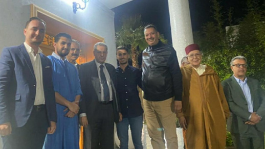 كواليس مأدبة عشاء العنصر في فيلا الرحموني بسلوان
