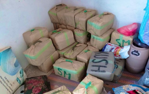 حجز ازيد من 6 اطنان من المخدرات اثر مداهمة أمنية حجز ازيد من 6 اطنان من المخدرات اثر مداهمة أمنية