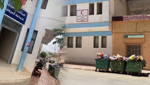كارثة بيئية وتهميش بناية تاريخية بالعروي وسط غياب المجلس الجماعي