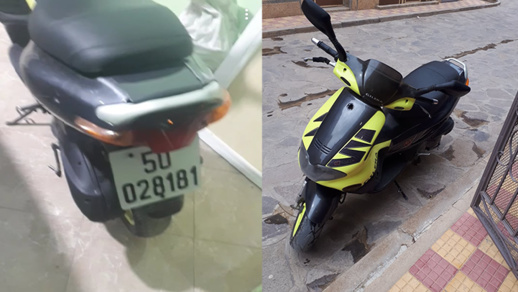 مثير.. سرقة دراجة نارية بكورنيش الناظور مثير.. سرقة دراجة نارية بكورنيش الناظور