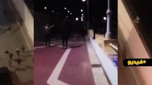 شاهدوا.. لحظة دخول مهاجرين مغاربة وأفارقة إلى مليلية المحتلة