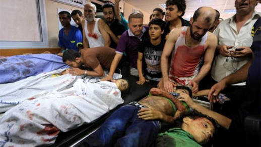 حصيلة العدوان بغزة تصل إلى 230 شهيدا بينهم أطفال ونساء ومسنون