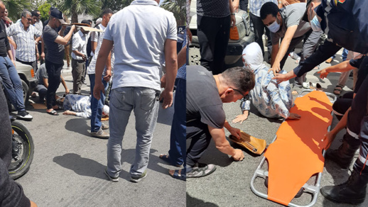 عدم احترام ممر الراجلين يدخل مسنة بالناظور المستشفى في حالة حرجة 