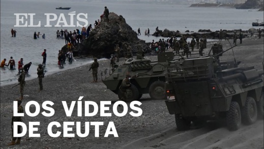 شاهدوا.. جنود إسبان يلقون أطفال مغاربة في عرض البحر شاهدوا.. جنود إسبان يلقون أطفال مغاربة في عرض البحر