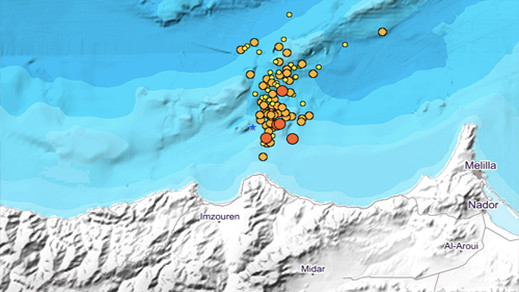 مرة اخرى.. تسجيل هزتين أرضيتين بإقليم الدريوش  مرة اخرى.. تسجيل هزتين أرضيتين بإقليم الدريوش