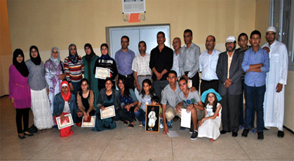 حفل نهاية الموسم الدراسي بإعدادية علال الفاسي 1 بزايو حفل نهاية الموسم الدراسي بإعدادية علال الفاسي 1 بزايو