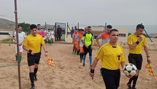 نادي أيت سعيد يمطر شباك فريق نجم صاكة بخماسية 